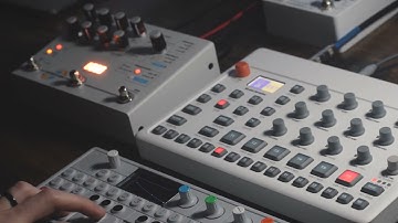 Hologram electronics - Microcosm/ op1 teenage engineering / model:samples ambient jam