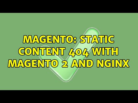 Magento: Static Content