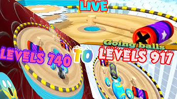 Going balls levels 740 To 917 (LIVE SPEEDRUN FAST GAMEPLAY) |Speedrun clash| 🙏MUST WATCH 🥶 FAST PLAY