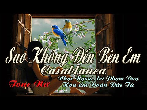 Video karaoke Sao Không đến Bên Em CasaBlanca_ Nhạc Ngoại... - youtube