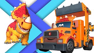 Turbozaurs - All Episodes In A Row Episodes 7-9 Cartoon For Kids Kedoo Toons Tv