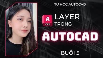 HỌC AUTOCAD CƠ BẢN (Bài 5) Layer - Quản lý bản vẽ | Autocad Tutorials