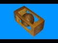 Как вырезать ШАР В КЛЕТКЕ #1/ Wood carving Ball in Cage