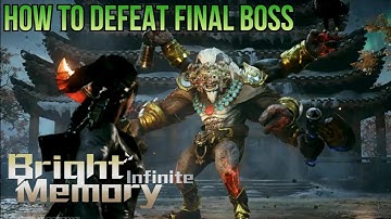 BRIGHT MEMORY INFINITE  Final Boss Six Armed Emperor Walkthrough Gameplay[1080p 60fps]No Commentary