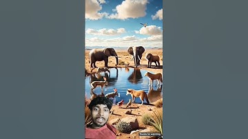 The monkey lives on a mango tree and digs a huge pond  #ai​ #monkey​ #rain​ #facts #funny 💓🙈🐯🦁🦊🐹🦅