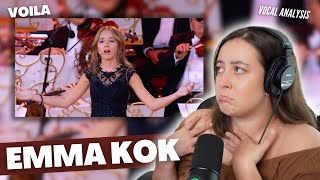 EMMA KOK Voilà - André Rieu, Maastricht 2023 | Vocal Coach Reaction (& Analysis) Jennifer Glatzhofer