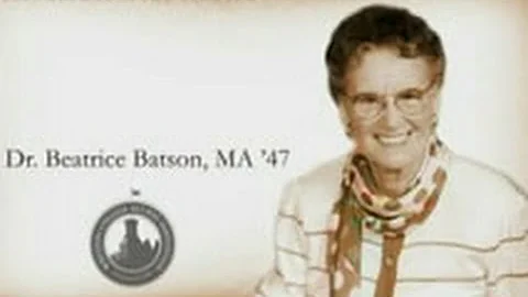 Dr. Beatrice Batson MA '47 | 2007 Distinguished Se...