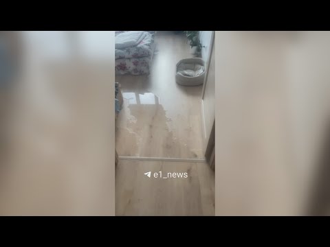 Ливень затопил новый