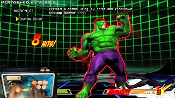 Marvel vs Capcom 3 Missions - Hulk