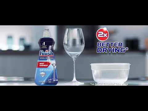 Finish Jet-Dry Rinse Aid and Bosch TV Spot, 'Cleaner Drier Dishes' 