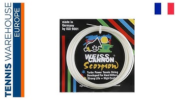 Présentation du cordage de tennis Weiss Cannon Scorpion 🦂
