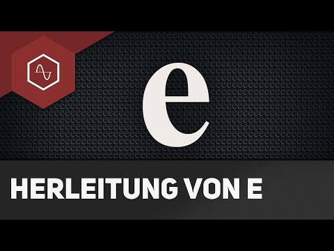 Warum Ist E Besonders - Herleitung