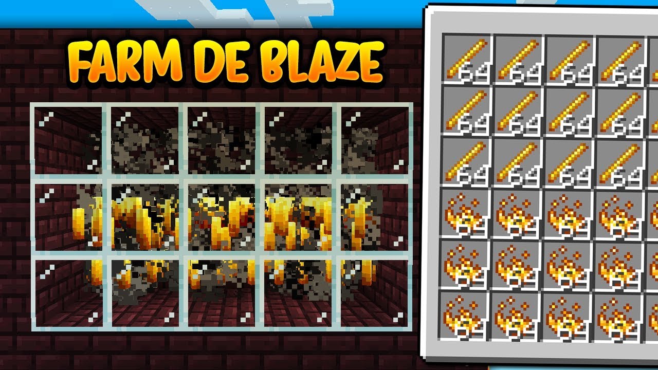 Minecraft Origens 72 Farm Monstra De Blaze Rod Powder Youtube