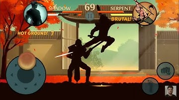 Shadow vs Serpent (hot ground) | Stage 6/24 | Challenge | Act II - Secret Path | Shadow Fight 2