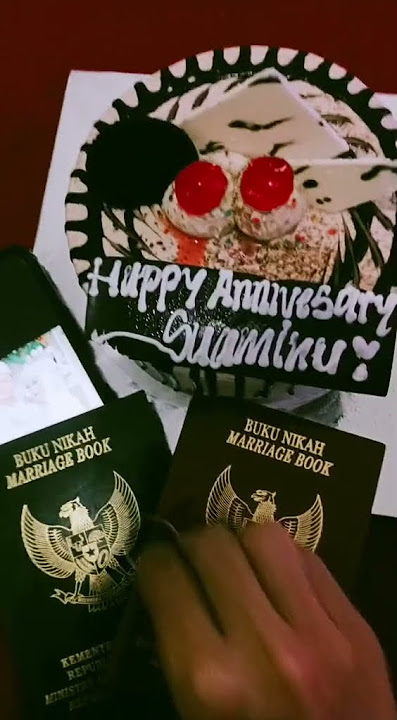 anniversary pernikahan ke 1