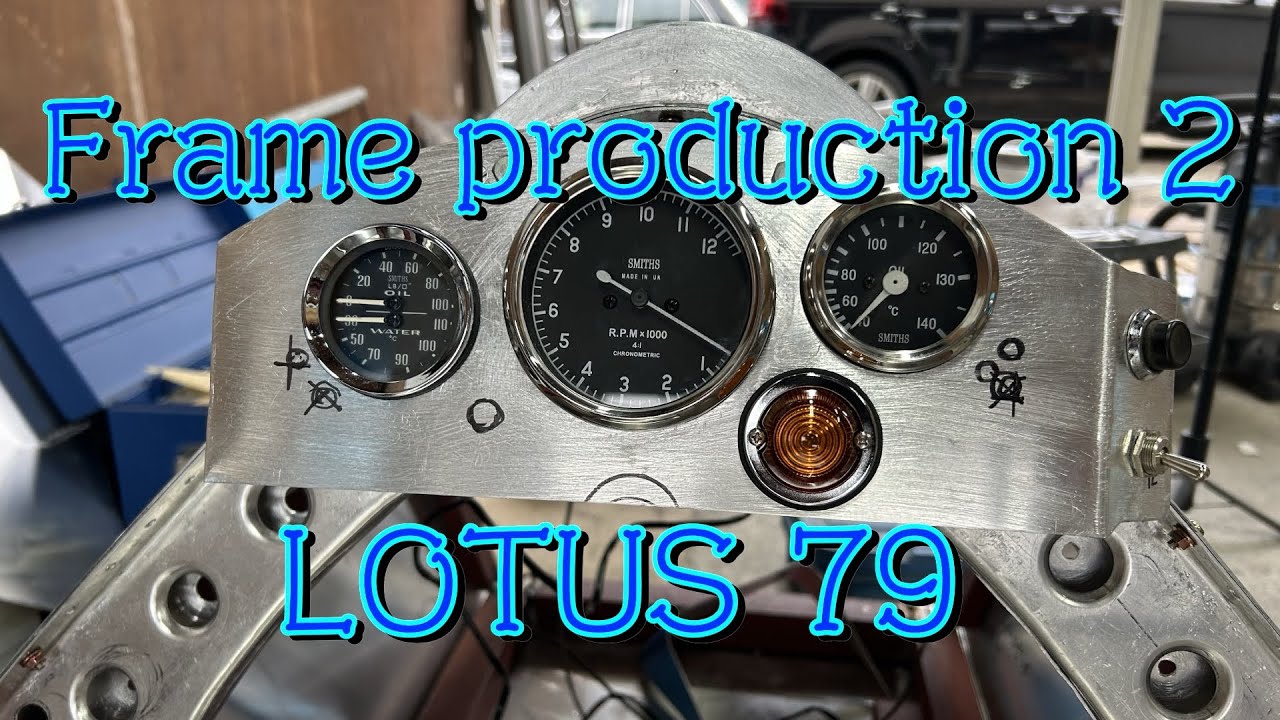 ロータス79フレーム制作編２handmade F1