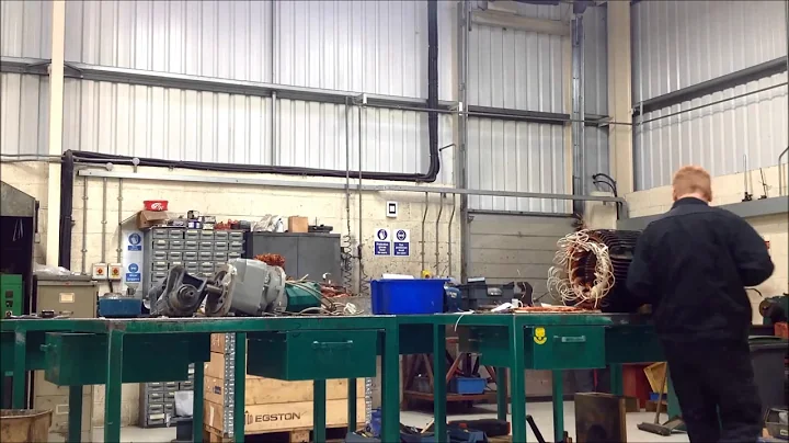 A day in an electric motor rewinds workshop - timelapse