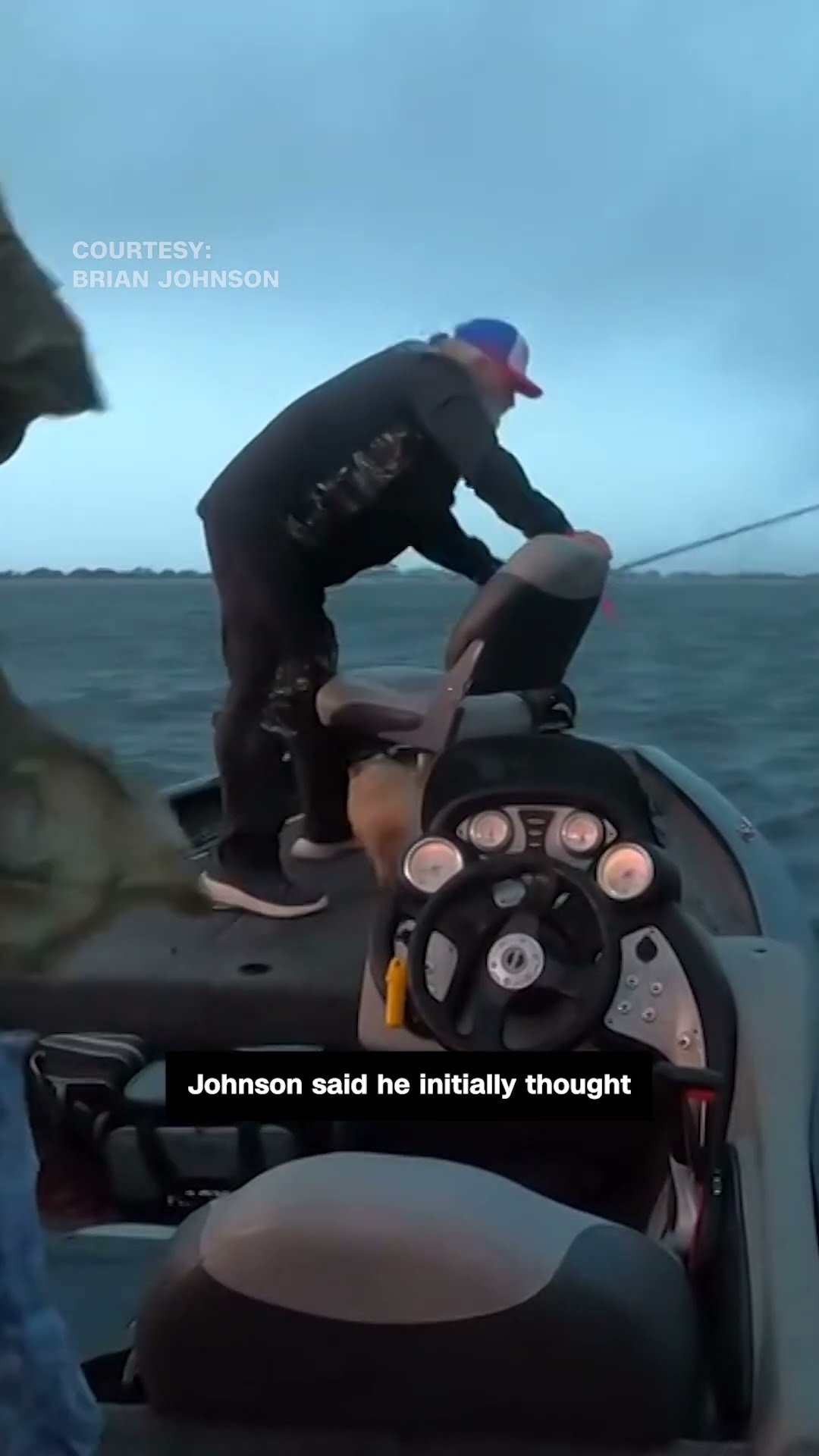 'I shouldn’t be here:' Fisherman gets caught in a tornado