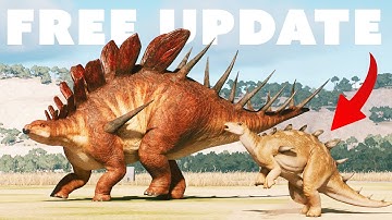 🔲 FREE UPDATE IS HERE! Kentrosaurus, Complexity Meter Fix & MORE in Jurassic World Evolution 3