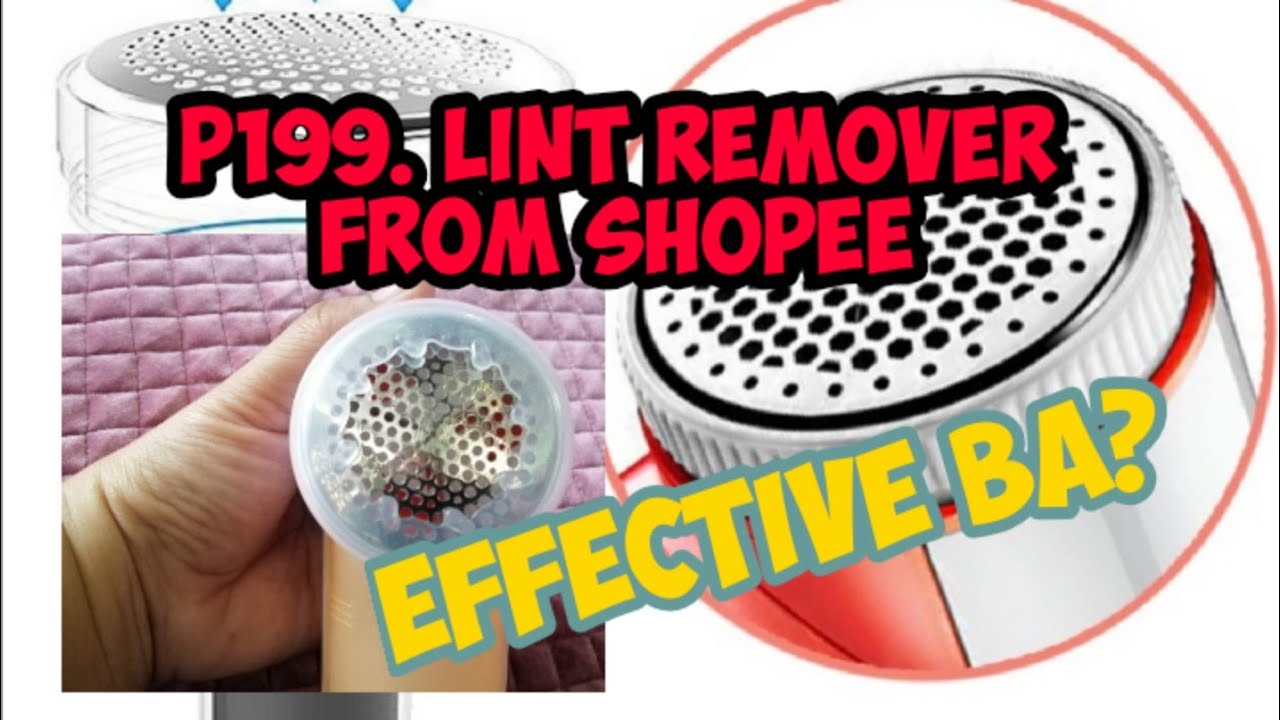 Cheap Lint Remover shopee YouTube