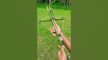 Bamboo Creations with Mini Archer #Slingshots #Bamboo #Diy #Bamboo art