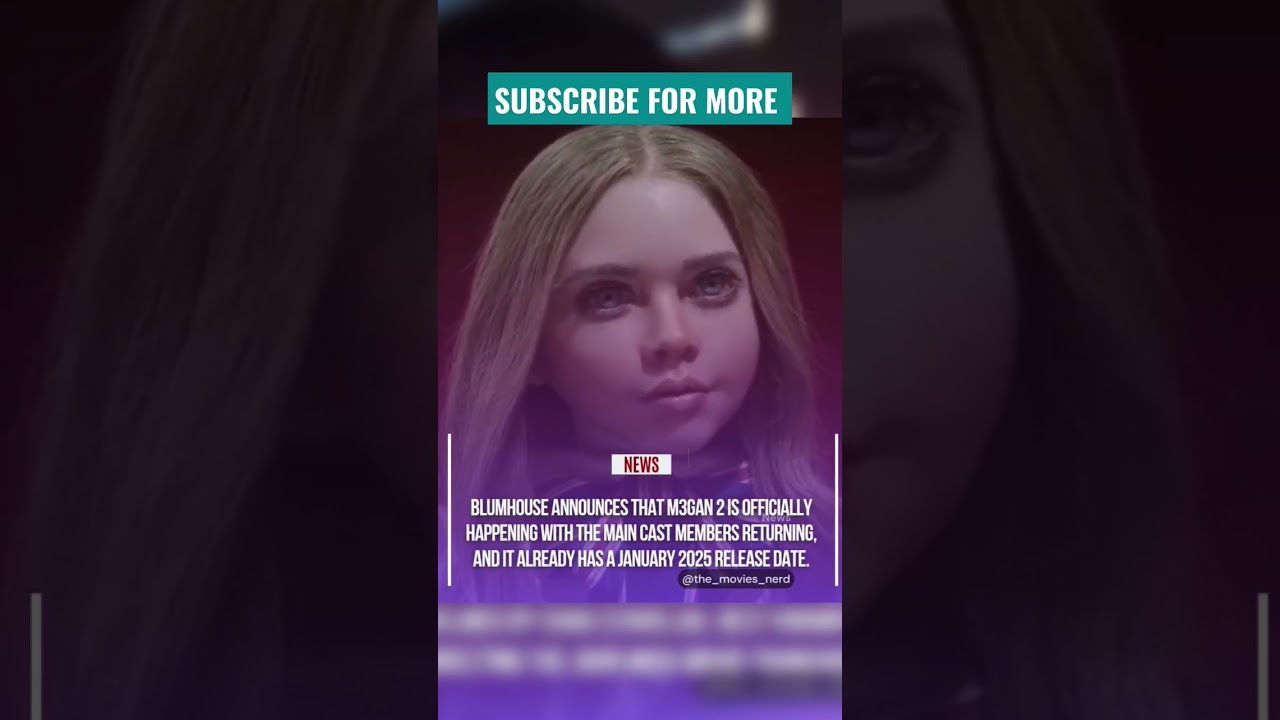 M3GAN 2.0 officially announced 