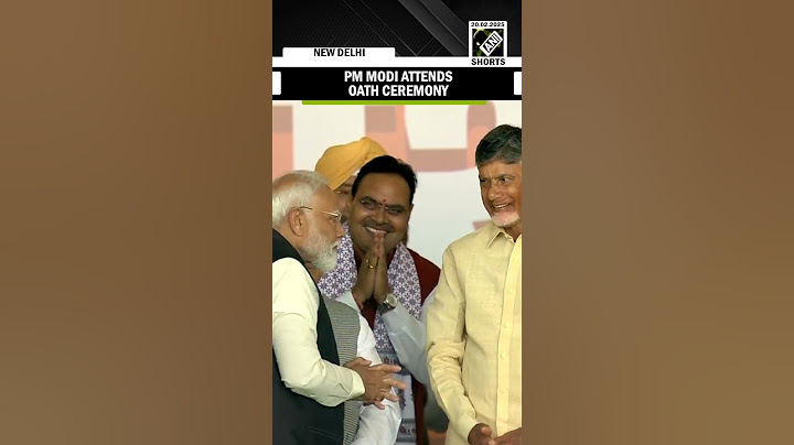 PM Narendra Modi attends oath ceremony of Delhi CM-Designate Rekha Gupta | Ramlila Maidan