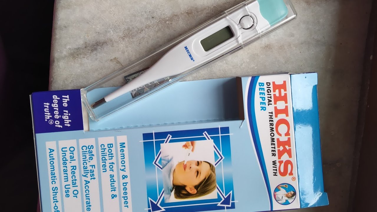 Hicks Digital Thermometer with Beeper Reviews Demo YouTube