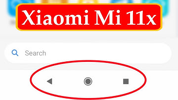 How To Change Navigation Bar In Mi 11x | Mi 11x Back Button Change Kaise Kare