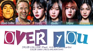 JACOB COLLIER Over you (Feat. Aespa, Chris Martin) (Color Coded Lyrics)