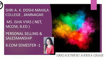 Fy bcom ssp lecture 20 by pro Ms Isha vyas