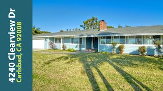 4240 Clearview Dr, Carlsbad - Home for Sale Carlsbad