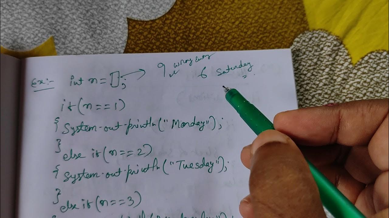 CONDITIONAL CONSTRUCTS IN JAVA | IF ELSE AND TERNARY OPERATOR | ICSE ...