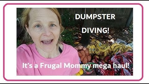 DUMPSTER DIVING! I Hit The Aldi Dumpster and I Hit it Hard for a FRUGAL MOMMY MASSIVE MEGA HAUL!