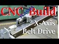 DIY CNC Plasma Table - X Axis Belts PLUS tapping holes