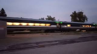 Amtrak #7 OS Pewaukee on 8-21-26 w/327 - 368 - 176 + New Cascade train set to Points West  3:05 late