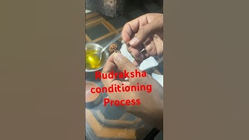 conditioning process for Rudraksha #tranding #rudraksha #shiva #viralvideo #bollywood  #conditioning