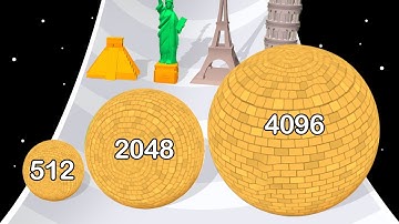 RESCUE PUSH 3D: Level Up Balls, ASMR Gameplay (Part 4, Max level)