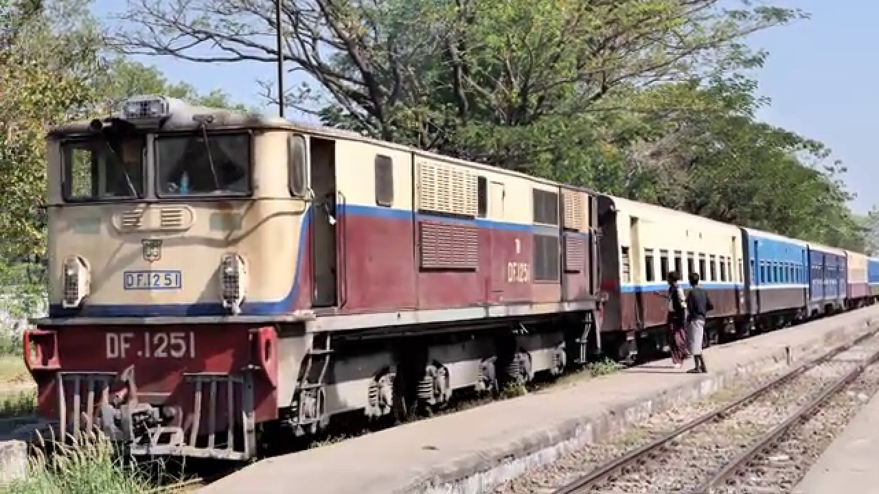 2019/2/5ミャンマー・ヤンゴン遠征 午前のトーチャンカレー駅にて Part1 機廻し作業を撮影 G9+Leica 12-60mm f2.8-4 4K@60fps