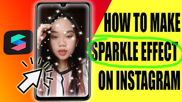 HOW TO MAKE SPARKLE/GLITTER EFFECT ON INSTAGRAM USING SPARK AR | FAST AND EASY |w/ eng subs! PART 1