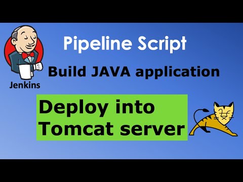 Jenkins Project | Build a JAVA application u0026 Deploy into Tomcat server using Pipeline script