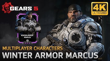 Gears 5 - Multiplayer Characters: Winter Armor Marcus