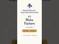 Gujarat kidney & Superspeciality hospital Ltd IPO Risks factors - Under 50 Seconds #IPO #iporeview