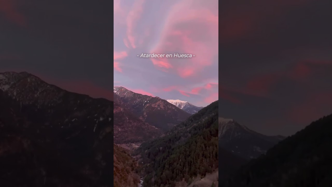 🌄Atardecer en Chisagüés (Huesca) | Un rincón escondido del valle de Bielsa