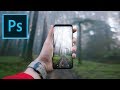 HOW TO PHOTOSHOP A See Through Phone! (Easy Tutorial)