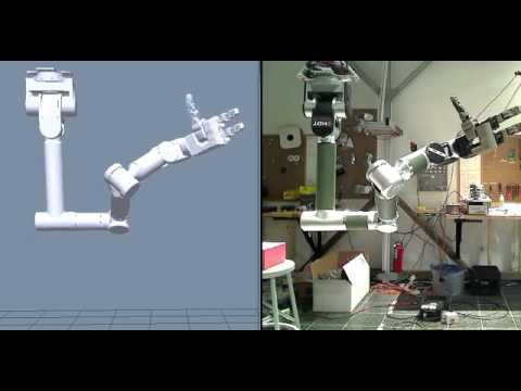 MM-UAV: MK2 ROS control with Rviz sim