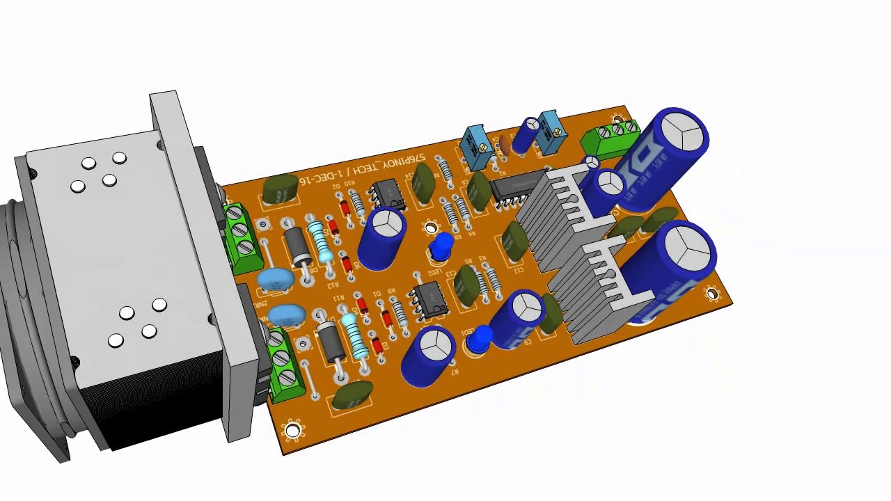 PushPull with Ouptut Drive & Snubber Circuit YouTube