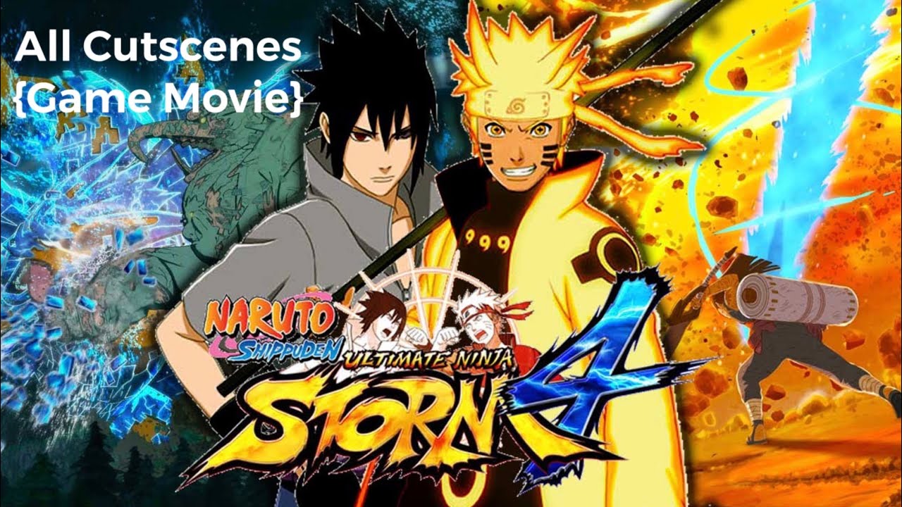 Naruto Shippuden: Ultimate Ninja Storm 4 - All Cutscenes {Game Movie}