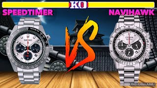 Seiko Speedtimer VS Citizen Navihawk - FIGHT!