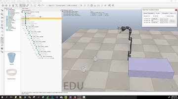 (V-REP Regular API 실습) 1-4 컵 모델 불러오고, 위치 옮기기
